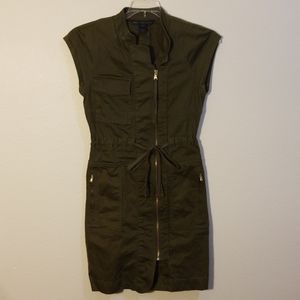 Marc Jacob's Olive Green Military Style Dress Sz:2